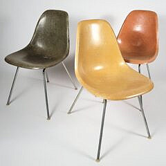 1581-1865 Eames Shell Chairs A