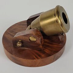 Two Miniature Brass Models of 18th and 19th C. Military Siege Mortar Cannons