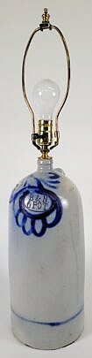 1588-1865 Stoneware Lamp A