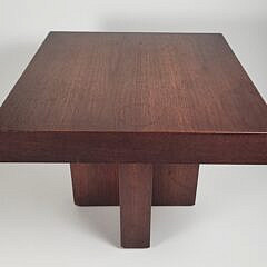 Milo Baughman Model 1922 Walnut Occasional Table