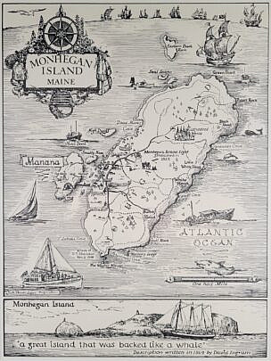 1600-1865 Monhegan Map A