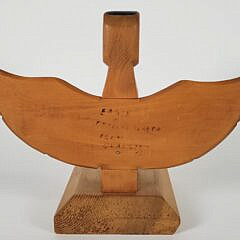Louis Joseph Northwest Coast Carved and Painted Eagle Totem