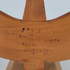 Louis Joseph Northwest Coast Carved and Painted Eagle Totem