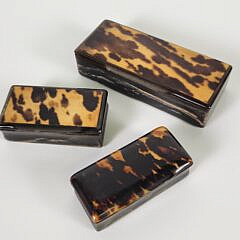 1612-1865 Tortoiseshell Boxes A