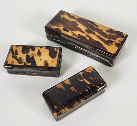 1612-1865 Tortoiseshell Boxes A
