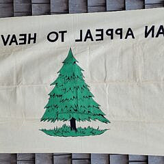 Vintage Washington’s Cruisers Appeal To Heaven Early American Revolutionary War Flag