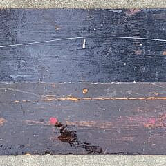 Vintage Paint Decorated Osprey 1856 Shipbuilder’s Half Hull Model