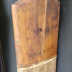 Vintage Marylebone Cricket Club Paint Decorated Bat Rack