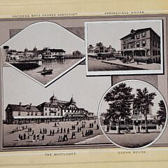 Rare Late 19th C. Nantucket Souvenir Fold Out Illustrated Booklet