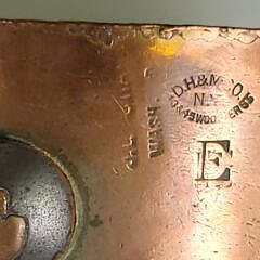 Collection of Seven Pieces of Antique French Copper Cookware