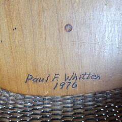 Vintage 1976 Paul Whitten Nantucket Basket Purse