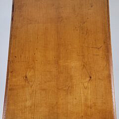 19th C. French Carved Faux Bamboo Folding Occasional Table