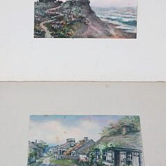 After Lillian Gertrude Smith “Six Nantucket Views” Colored Photo Reproductive Prints
