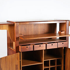 Kubisak Modern Design Danish Teak Dry Bar