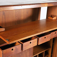 Kubisak Modern Design Danish Teak Dry Bar