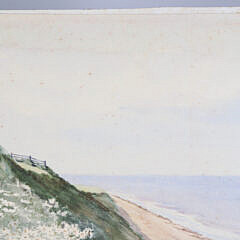 Jane Brewster Reid Watercolor on Paper “Sankaty Light”
