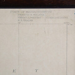 Two Part 1887 U.S. Geological Survey Map of Nantucket Island
