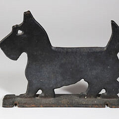 Cast Iron Scottie Dog Boot Scrape