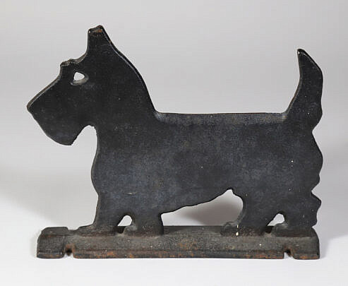 Cast Iron Scottie Dog Boot Scrape