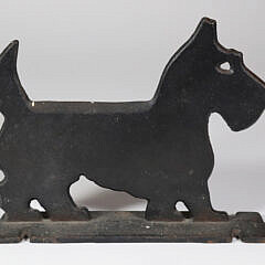 Cast Iron Scottie Dog Boot Scrape