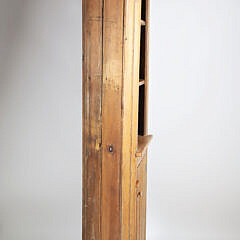 Vintage Country Pine Corner Cupboard