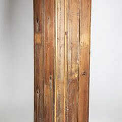 Vintage Country Pine Corner Cupboard