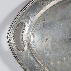 Vintage Bigelow, Kennard & Co. Sterling Silver Serving Tray