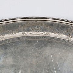 Vintage Bigelow, Kennard & Co. Sterling Silver Serving Tray