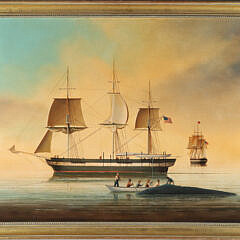 29-3582 American Whalers Oil A 9403 JPG