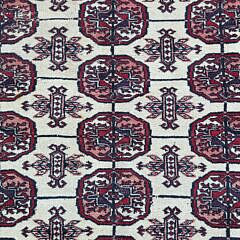 Hand Knotted Vintage Bokhara Oriental Rug