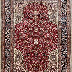Oriental Silk Scatter Rug
