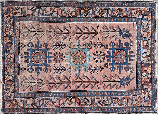 Vintage Oriental Scatter Rug