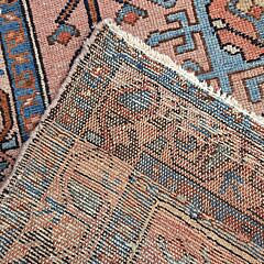 Vintage Hand Knotted Wool Oriental Scatter Rug