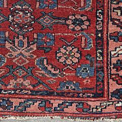 Vintage Hand Knotted Wool Oriental Scatter Rug