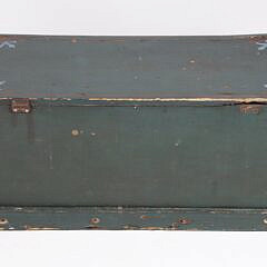 English Decorated Sea Chest, 19th Century
