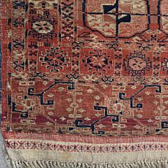 Hand Knotted Antique Bokhara Oriental Rug