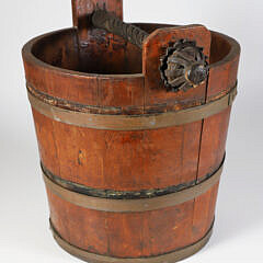 19th Century Mahogany Ship
