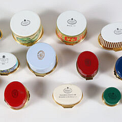 Collection of 17 English Halcyon Days Enamel Commemorative Boxes