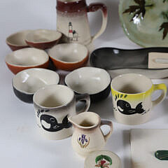 Collection of Nantucket Old Spouter Ceramics