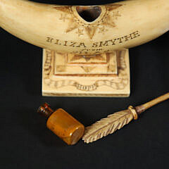 Antique Liberty Justice Scent Bottle