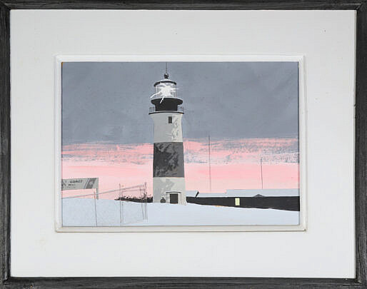 John Austin Tempera on Board "Sunrise at Sankaty"