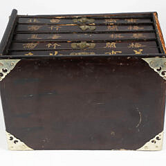 Antique Mah Jong Game Box