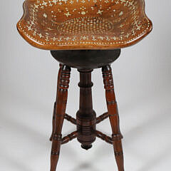 42930 Inlaid Piano Stool A 9409_2 JPG