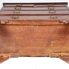 Chippendale Mahogany Chest of Five Drawers, circa 1800