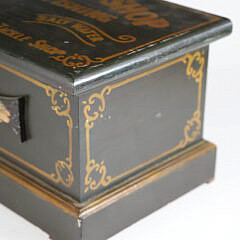 Hand Painted Box “The Salmon Shop Any Kind Of Fishing, Fresh Water, Salt Water”