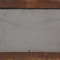 Antique Oil on Artist’s Board “New Hampshire River Landscape”