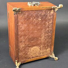  Antique Regency Inlaid and Painted Jewelry Box, 19th century