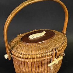 Stephen Gibbs Nantucket Friendship Basket, circa 1966,
