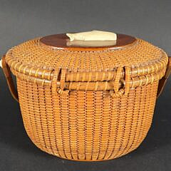 Stephen Gibbs Nantucket Friendship Basket, circa 1966,