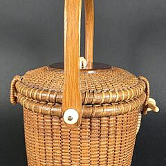 Stephen Gibbs Nantucket Friendship Basket, circa 1966,